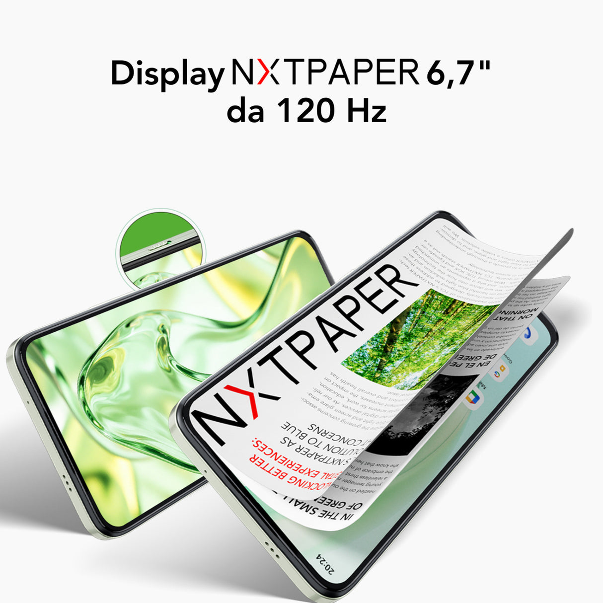 TCL 60 SE NXTPAPER 5G 17 cm (6.7") Android 15 USB tipo-C 8 GB 256 GB 5200 mAh Grigio