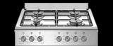 Bertazzoni La Germania SE664EX/24 Cucina Elettrico Gas Acciaio inox