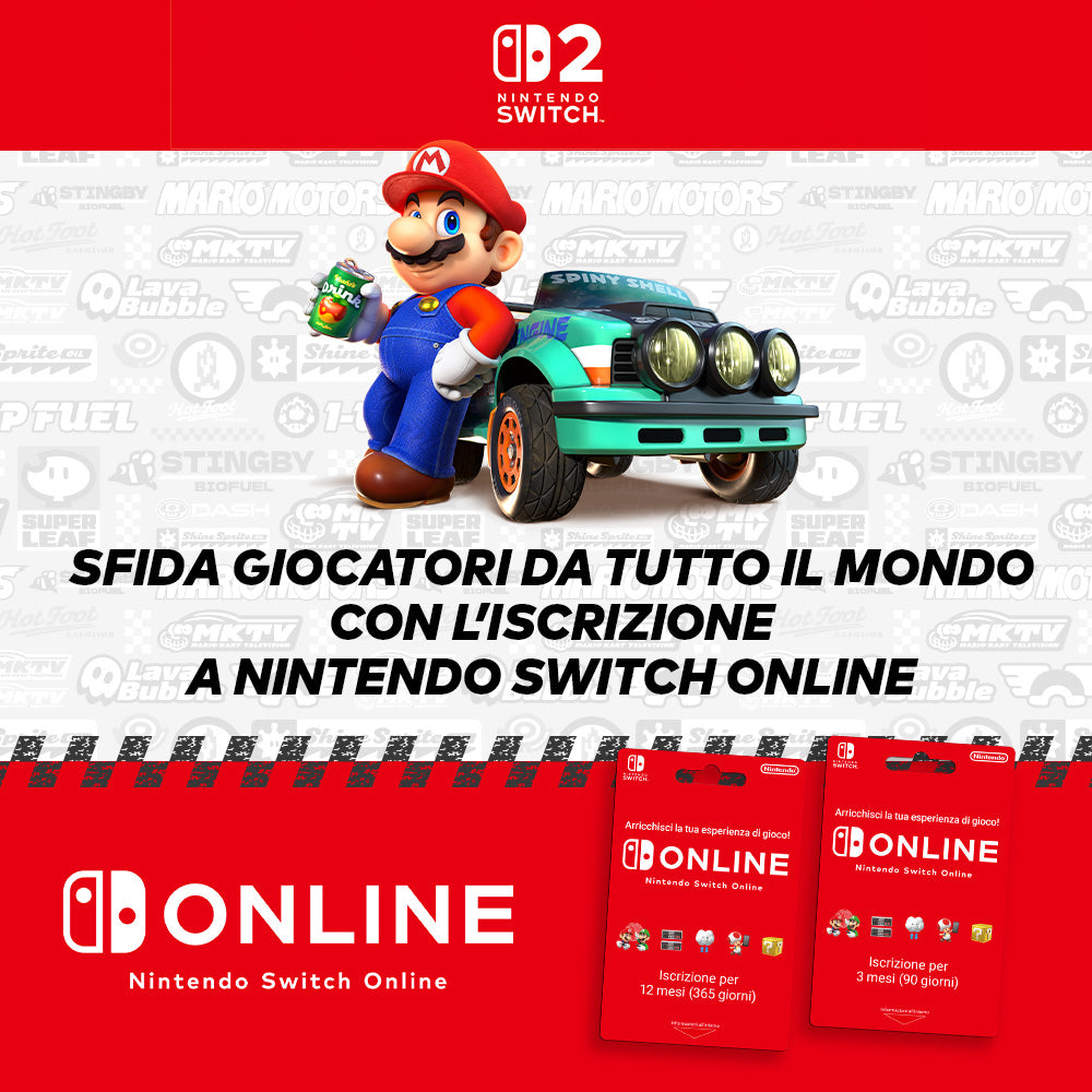 Nintendo Mario Kart World Switch 2 Standard Cinese semplificato, Cinese tradizionale, Tedesca, DUT, Inglese, ESP, Francese, ITA, Giapponese, Coreano, Portoghese, Russo Nintendo Switch 2