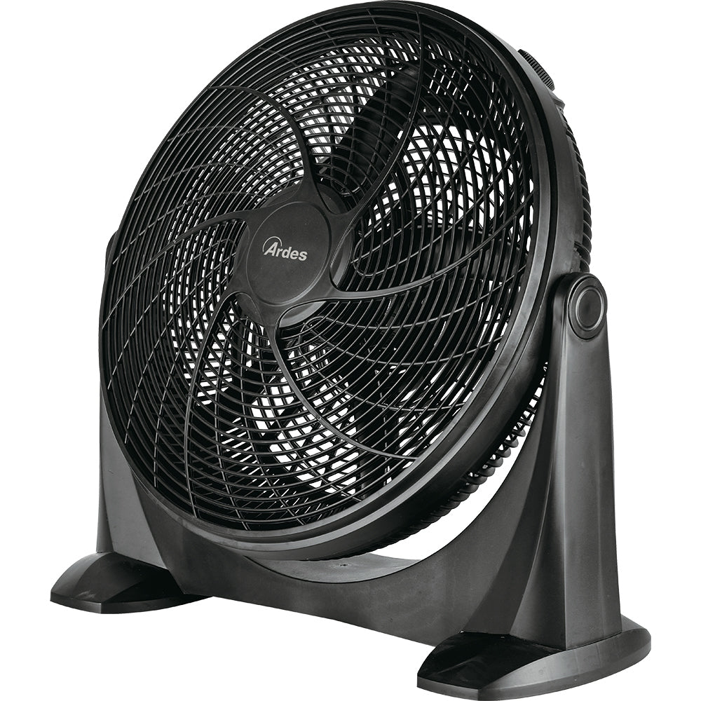 Ardes Ventilatore da tavolo diametro 50 cm, 5 pale, griglia a raggiera orientabile e rotante a 360°