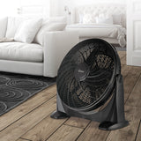 Ardes Ventilatore da tavolo diametro 50 cm, 5 pale, griglia a raggiera orientabile e rotante a 360°