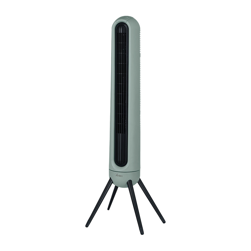 Ardes Ventilatore a torre ultrapotente , display led, 3 velocità + vento naturale, oscillazione, telecomando, timer