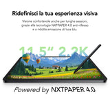 TCL NXTPAPER 11 Plus Mediatek 256 GB 29,2 cm (11.5") 8 GB Wi-Fi 5 (802.11ac) Android 15 Grigio