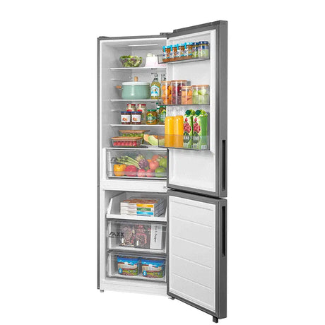 Midea MDRB548MME46 frigorifero con congelatore Libera installazione 401 L Acciaio inox