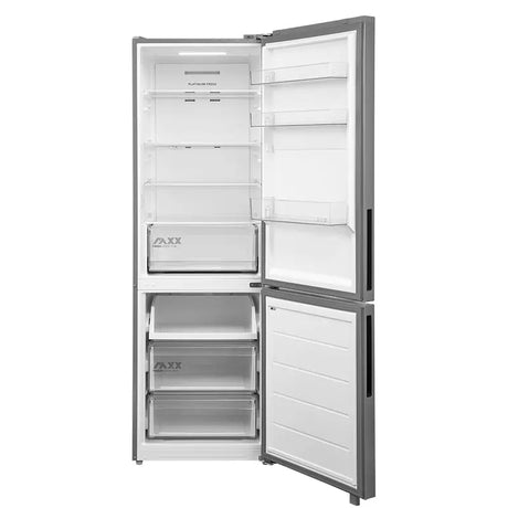 Midea MDRB548MME46 frigorifero con congelatore Libera installazione 401 L Acciaio inox