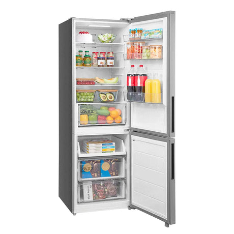 Midea MDRB548MME46 frigorifero con congelatore Libera installazione 401 L Acciaio inox