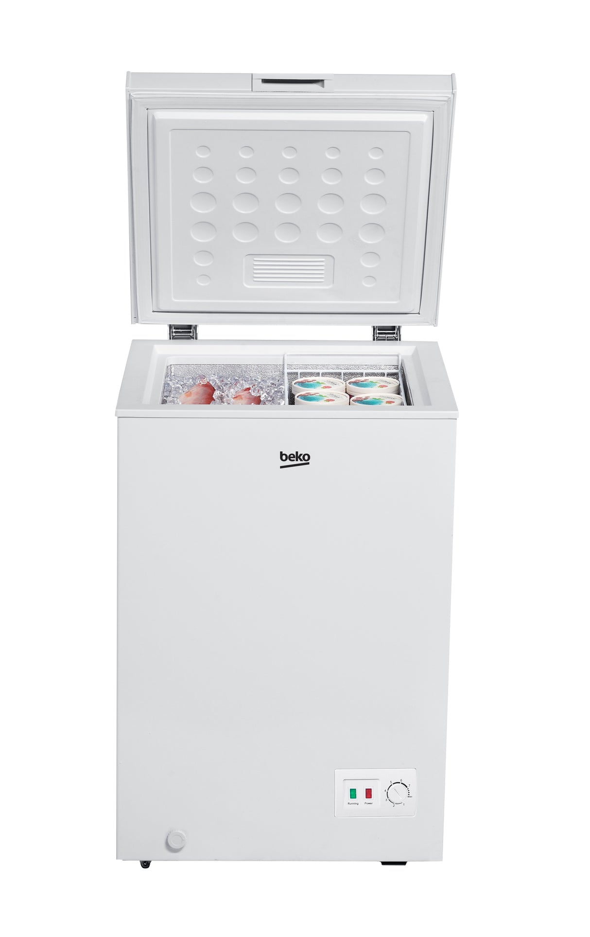 Beko CF100EWN: Congelatore Orizzontale, Statico, 98 L, 54.5 cm