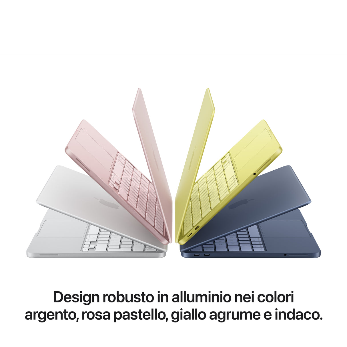 Apple MacBook Neo 13"A18 Pro chip 6‑core CPU 5‑core GPU 8GB 512GB SSD Touch ID - Indaco