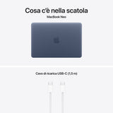 Apple MacBook Neo 13"A18 Pro chip 6‑core CPU 5‑core GPU 8GB 256GB SSD - Indaco