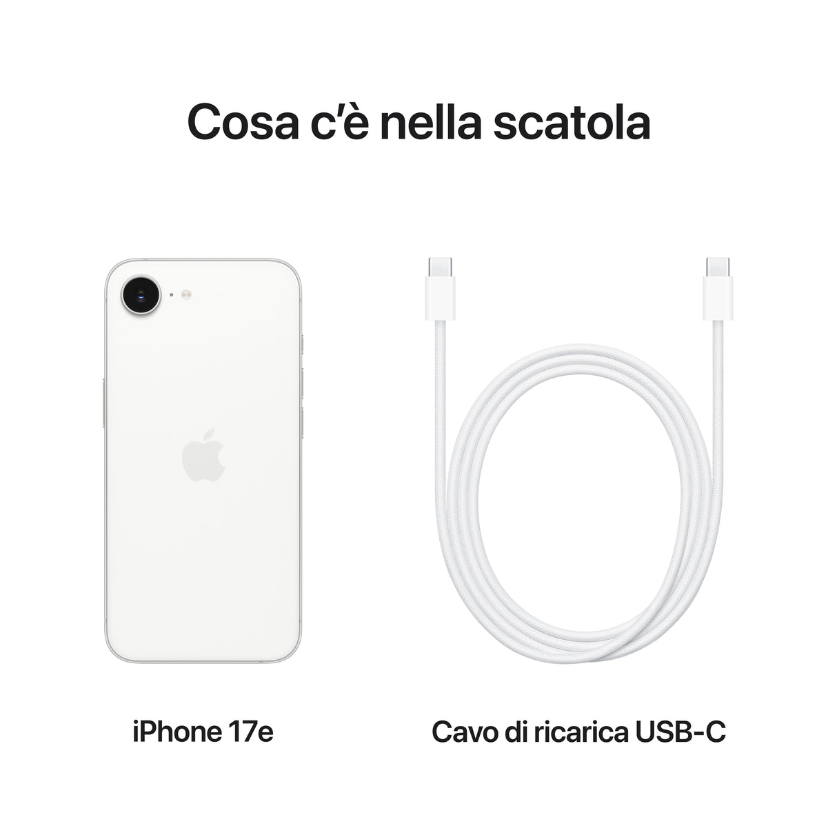 Apple iPhone 17e 256GB Bianco
