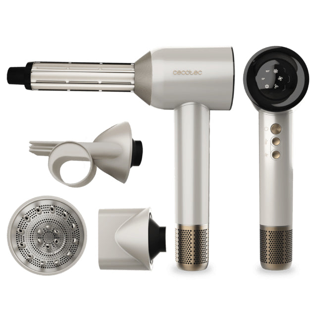 Cecotec DryGlam Waves Champagne asciuga capelli 1600 W