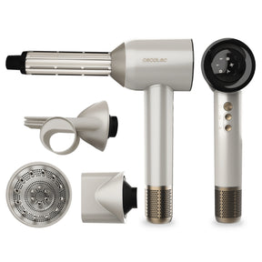 Cecotec DryGlam Waves Champagne asciuga capelli 1600 W