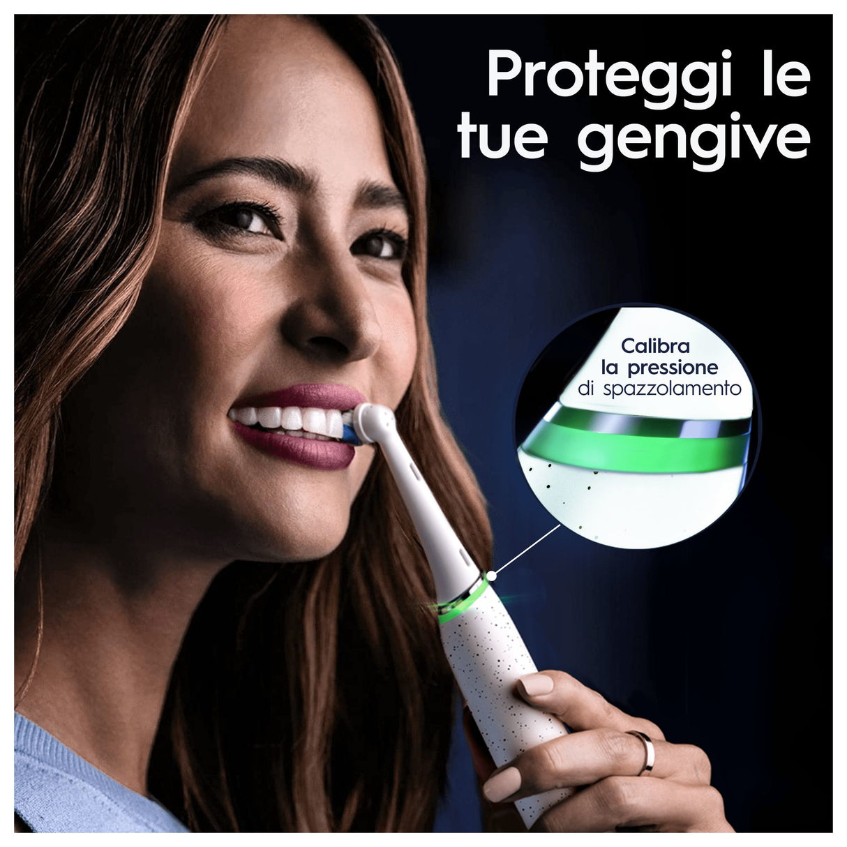 Oral-B iO Spazzolino Elettrico Ricaricabile 10 Bianco,1 Testina, 1 Custodia Da Viaggio ricaricabile, 1 Caricatore Sense