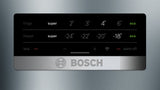 Bosch Serie 4 KGN49XLEA Frigorifero combinato da libera installazione 203 x 70 cm Metal look Classe E