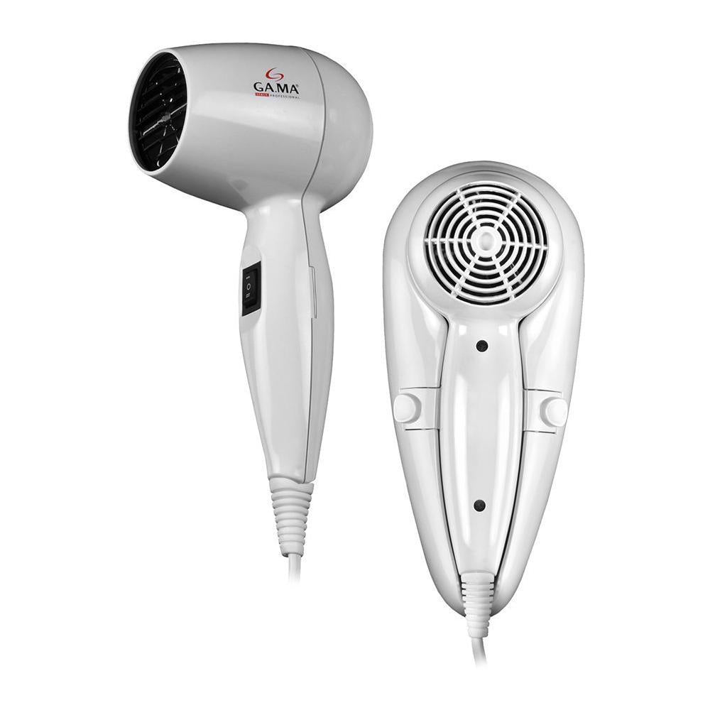 GA.MA Phon da Parete Gama: Pratico & Maneggevole, 1200 W, Consumi Bassi, Dimensioni Ridotte - 200 grammi, Motore DC Ultraleggero, 4 combinazioni di velocità e temperatura