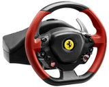 Thrustmaster Ferrari 458 Spider Nero, Rosso Sterzo + Pedali Xbox One