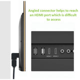 Techly Adattatore HDMI Maschio / Femmina Angolato 90° (IADAP HDMI-R)