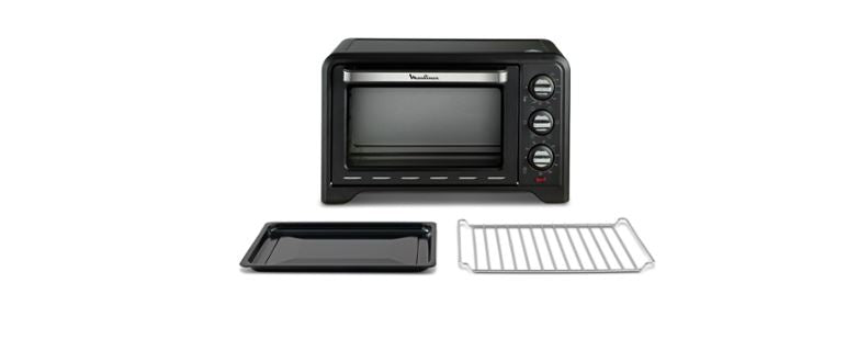Moulinex OX4448 Optimo Forno Elettrico con Capacità di 19 L, Potenza 1380 W, Nero 71x117x81cm