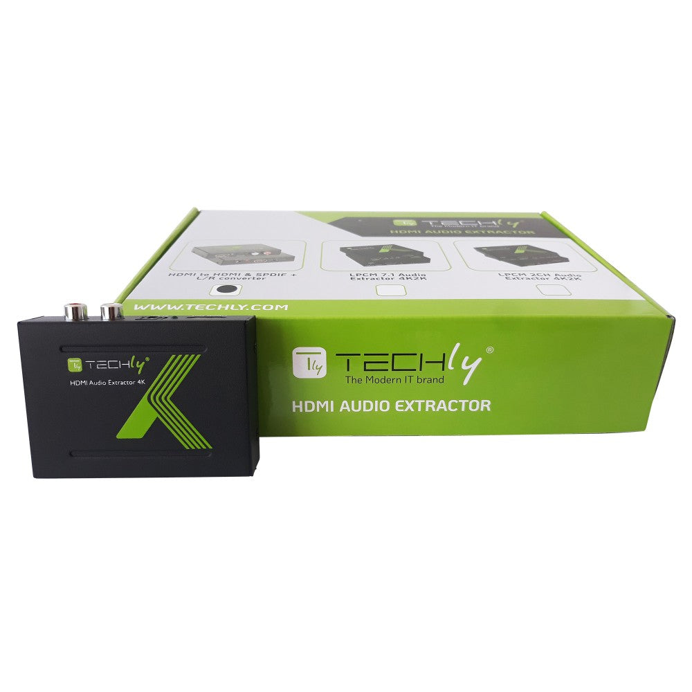 Techly Estrattore Audio HDMI SPDIF+RCA R/L (IDATA HDMI-EA)