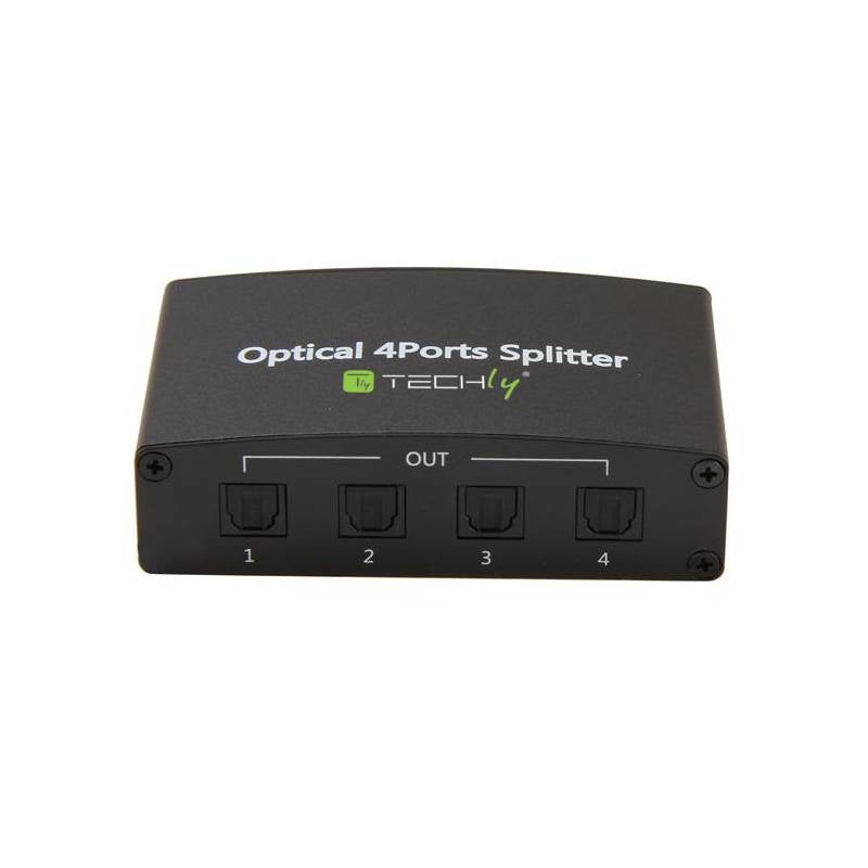 Techly >Splitter Audio Digitale Toslink 4 Porte IDATA TOS-SP4
