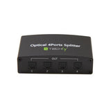 Techly >Splitter Audio Digitale Toslink 4 Porte IDATA TOS-SP4