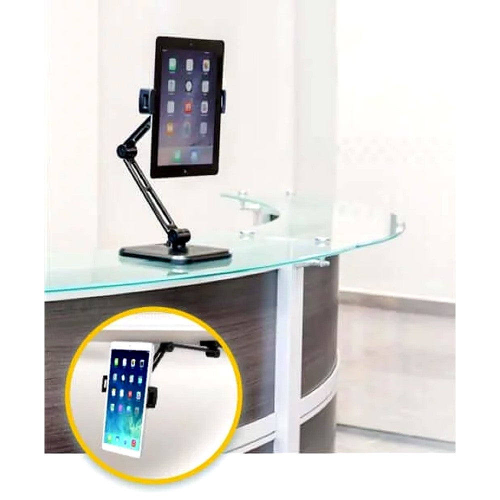 Techly ICA-TBL 2801 supporto per personal communication Supporto passivo Tablet/UMPC Nero