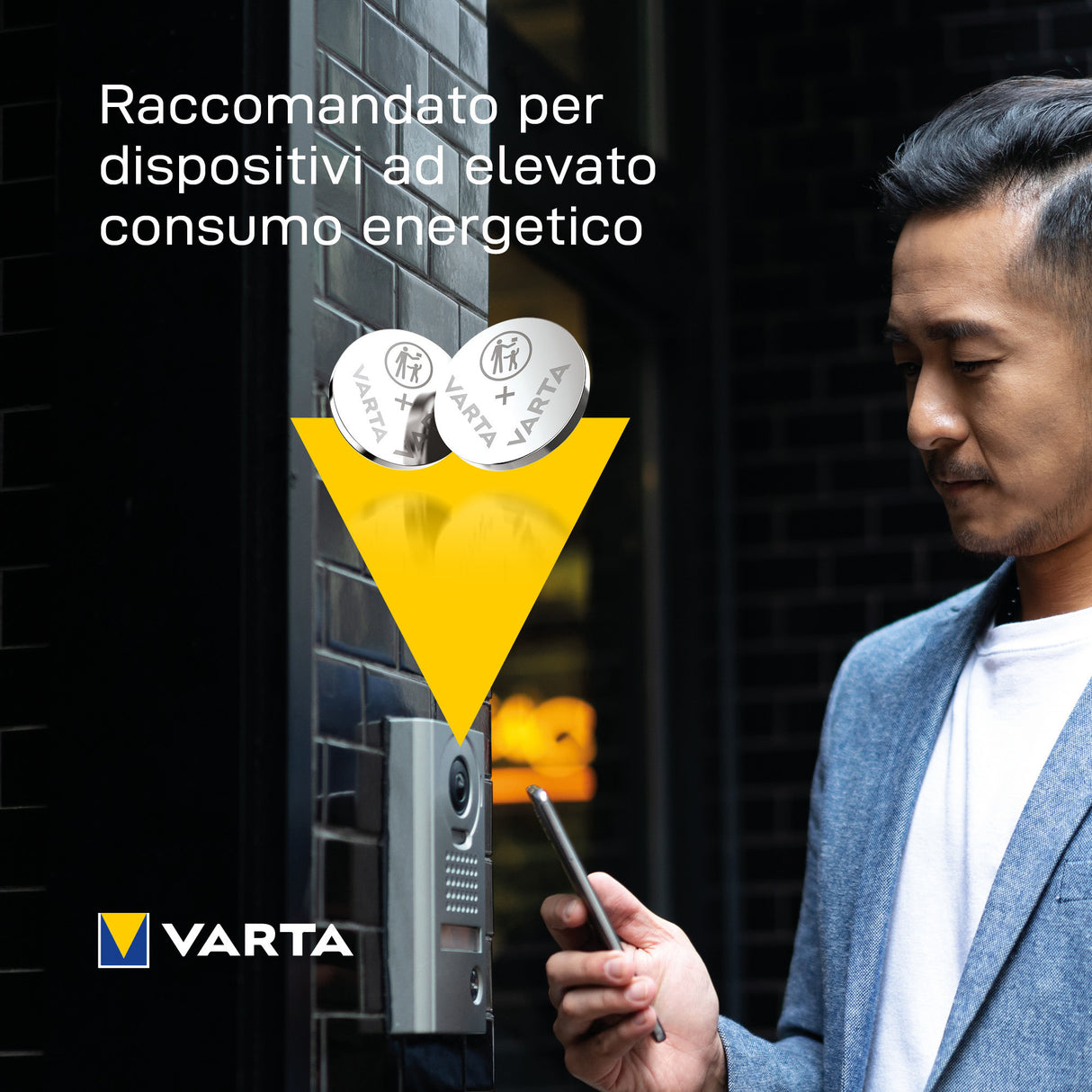 Varta LITHIUM Coin CR2032 (Batteria a bottone, 3V) Blister da 5