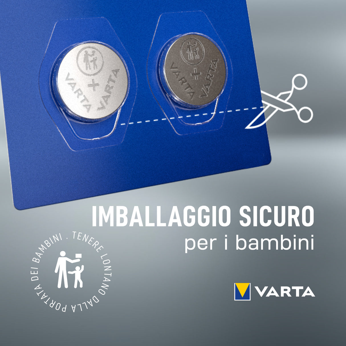 Varta LITHIUM Coin CR2032 (Batteria a bottone, 3V) Blister da 5