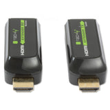 Techly IDATA EXT-E70S moltiplicatore AV Trasmettitore e ricevitore AV Nero