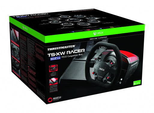 Thrustmaster TS-XW Racer Sparco P310 Nero Sterzo + Pedali Digitale PC, Xbox One