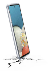 Cellularline Clear Strong - Galaxy A53 5G Custodia rigida con bordi in gomma