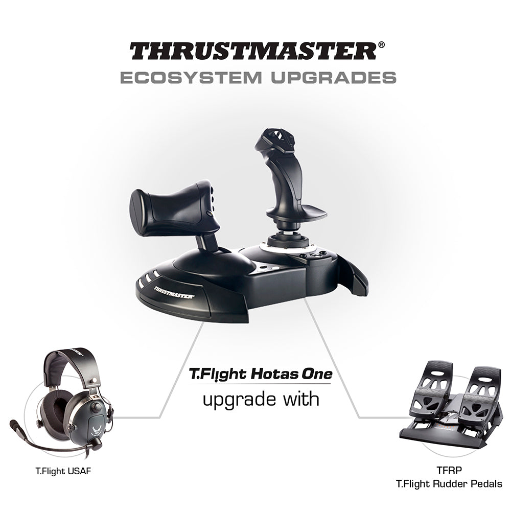 Thrustmaster T.Flight Hotas ONE Nero Simulazione di Volo PC, Xbox One