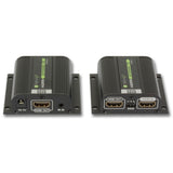 Techly IDATA EXT-E70POED moltiplicatore AV Trasmettitore e ricevitore AV Nero