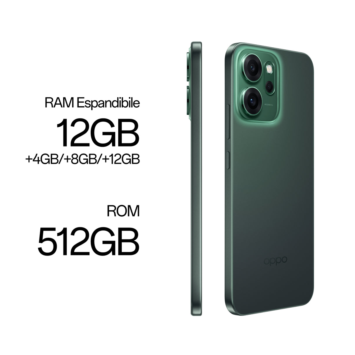 Oppo Reno14 Fs Smartphone Luminous Green