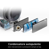 LG RH18U8AVCW Asciugatrice 18kg Pompa di calore DUAL Inverter Classe A+++, Motore Direct Drive, AI Dry, Wi-Fi, Bianca