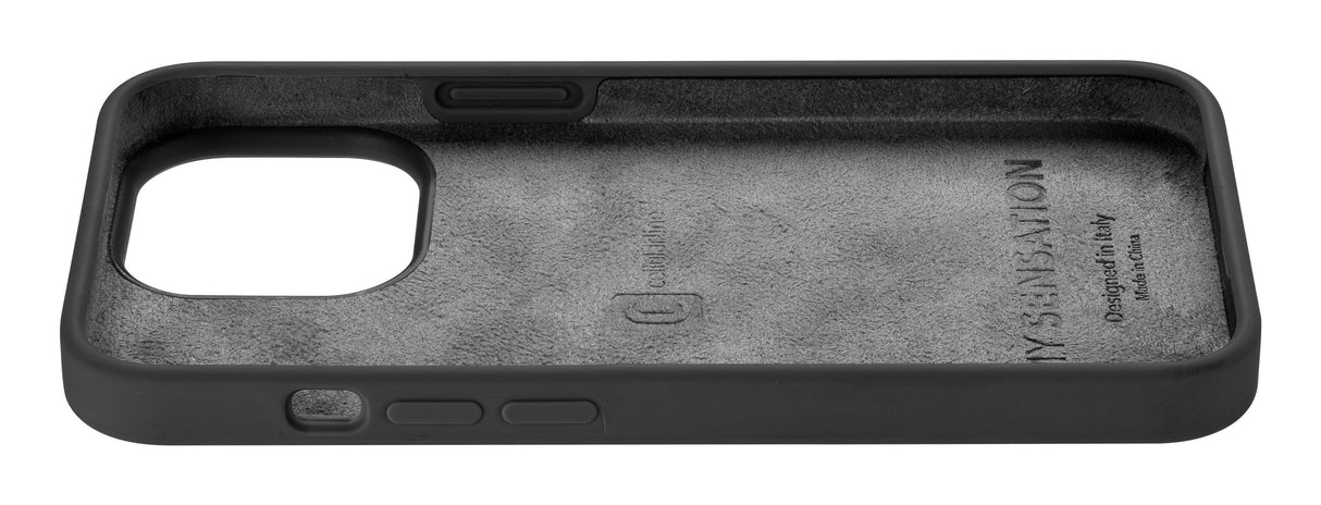 Cellularline Sensation - iPhone 14 Pro Custodia in silicone soft touch con tecnologia antibatterica Microban® integrata