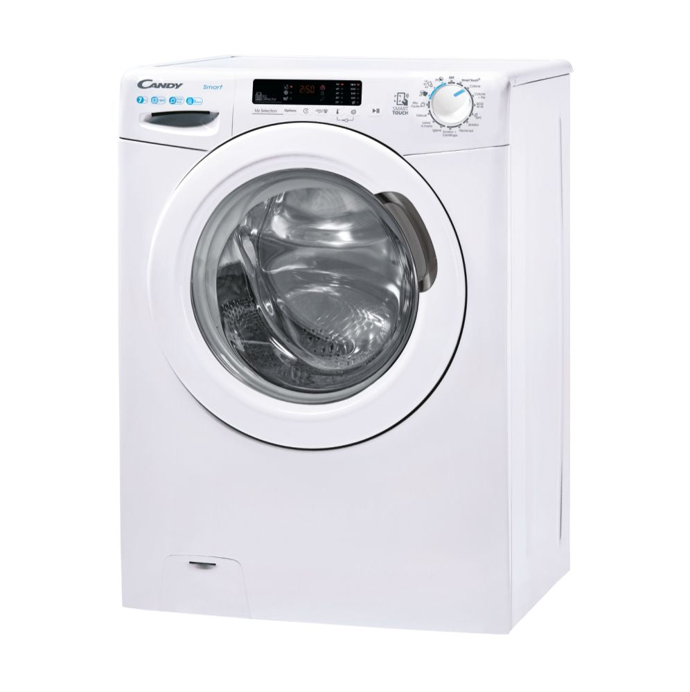 Candy Smart CSS4372DW4/1-11 lavatrice Caricamento frontale 7 kg 1300 Giri/min Bianco