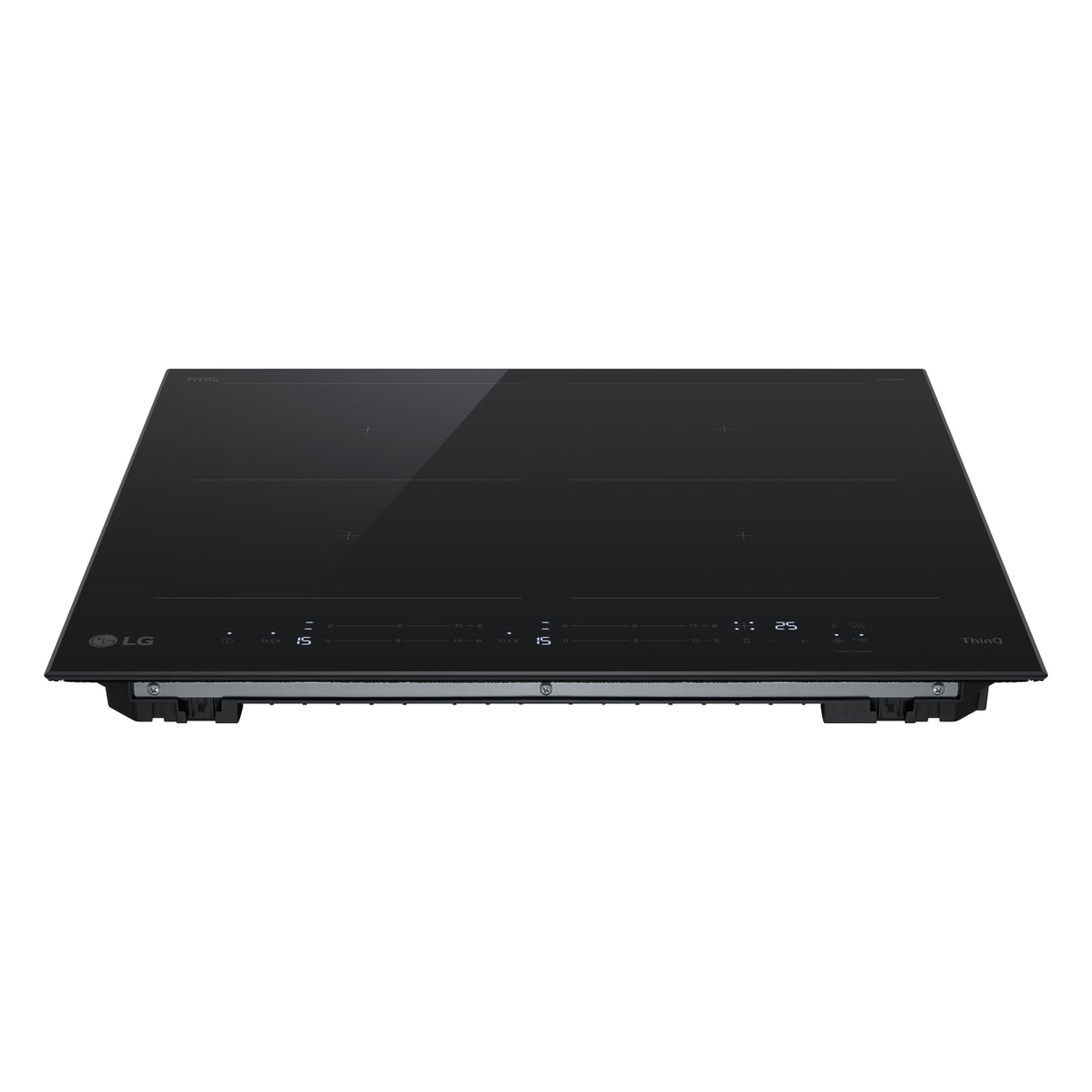 LG CBIZ2437B Piano cottura induzione 60cm, 7,4kW con limitatore, 4 zone, 2 flex, Wi-Fi