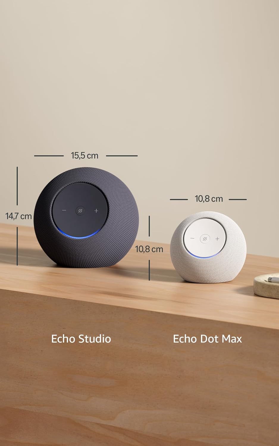 Amazon Echo Dot Max - Altoparlante Alexa con audio avvolgente, Hub Casa Intelligente integrato, Ametista