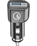 Cellularline USB Car Charger 18W - Huawei, Xiaomi, Wiko, Asus and other smartphone Caricabatterie da auto adattivo 18W