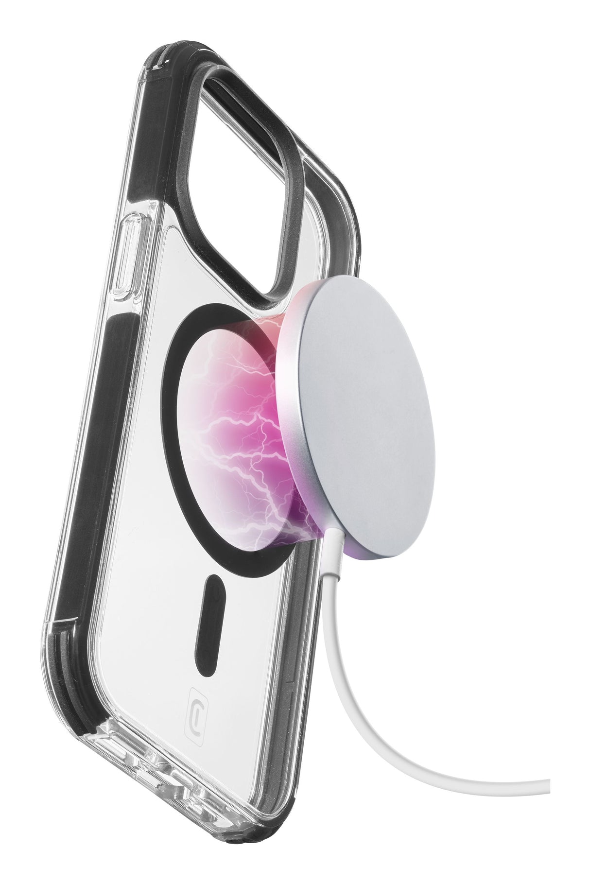 Cellularline Tetra Force Strong Guard Mag - iPhone 15 Custodia ultra protettiva, anti-shock compatibile con ecosistema Apple Magsafe