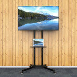Techly Supporto a Pavimento con Mensola Trolley TV LCD/LED/Plasma 30-65" (ICA-TR6)