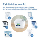 Brita Filtro per acqua MAXTRA PRO All-in-1 Pacchetto di risparmio semestrale da 6 filtri - NUOVO MAXTRA+ Riduce impurità, cloro, pesticidi e calcare per acqua del rubinetto dal gusto migliore