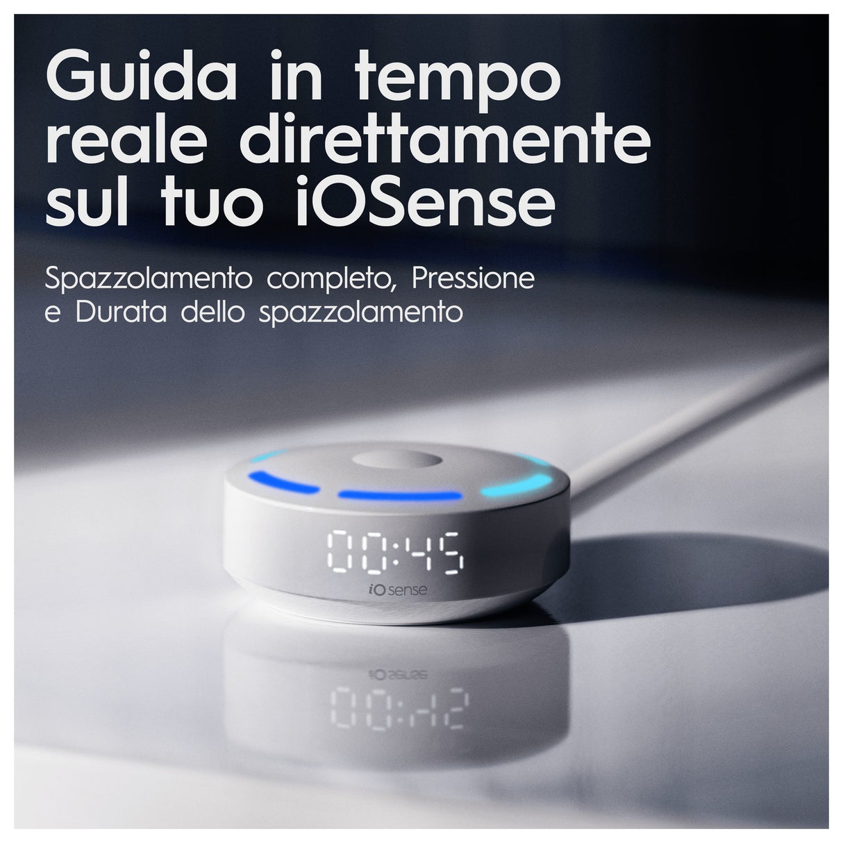 Oral-B iO Spazzolino Elettrico Ricaricabile 10 Bianco,1 Testina, 1 Custodia Da Viaggio ricaricabile, 1 Caricatore Sense