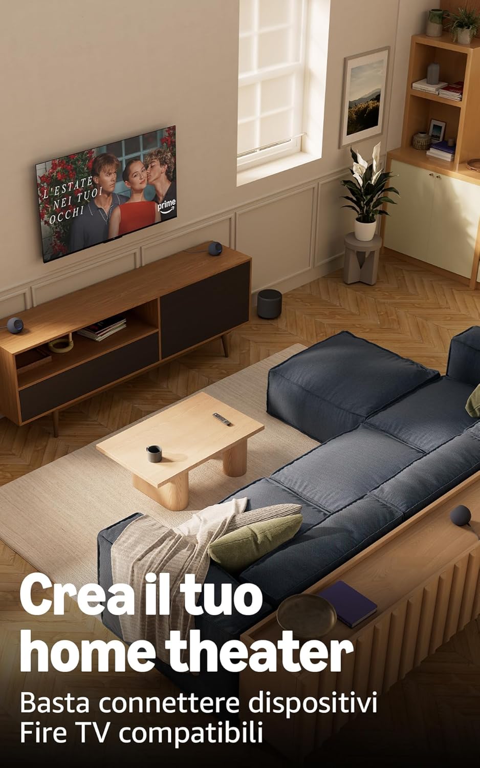 Amazon Echo Dot Max - Altoparlante Alexa con audio avvolgente, Hub Casa Intelligente integrato, Grafite