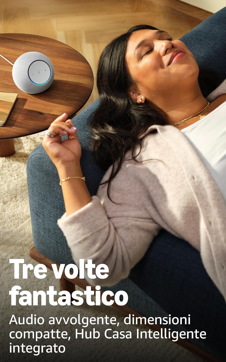 Amazon Echo Dot Max - Altoparlante Alexa con audio avvolgente, Hub Casa Intelligente integrato, Ametista