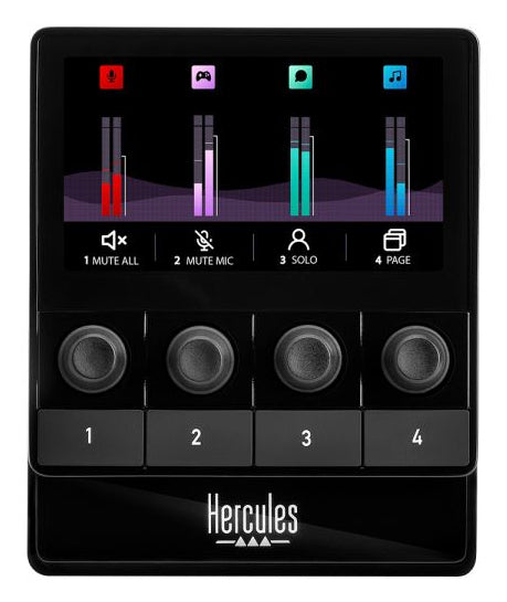 Hercules Stream 100 Nero 4 pulsanti