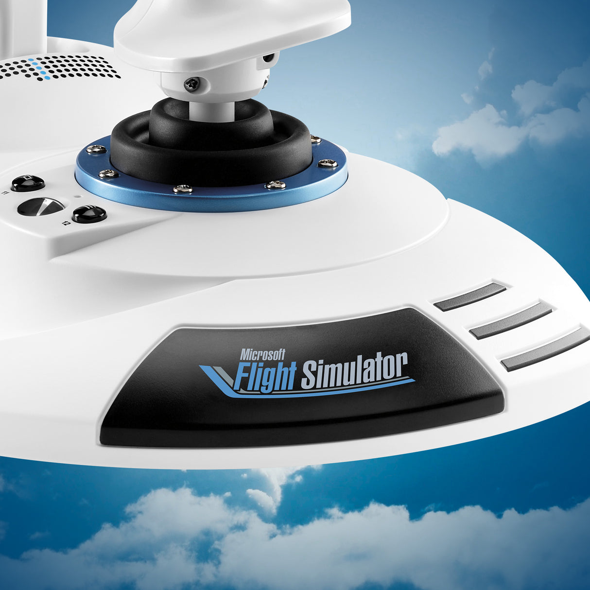 Thrustmaster T.Flight Hotas One Microsoft Flight Simulator Edition Nero, Bianco USB Joystick + leva di controllo del motore PC, Xbox One, Xbox One S, Xbox One X