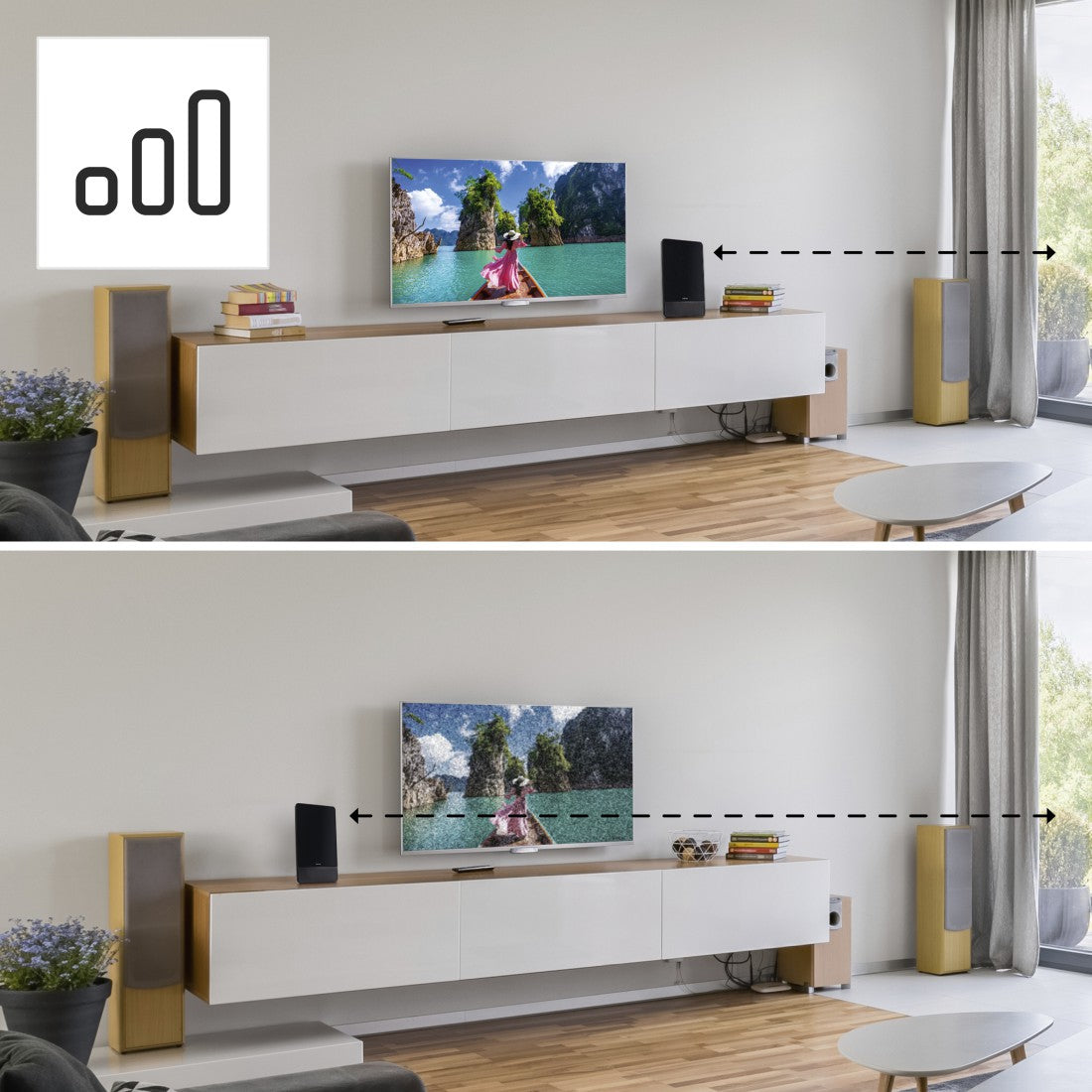 Hama Pro antenna televisiva Interno