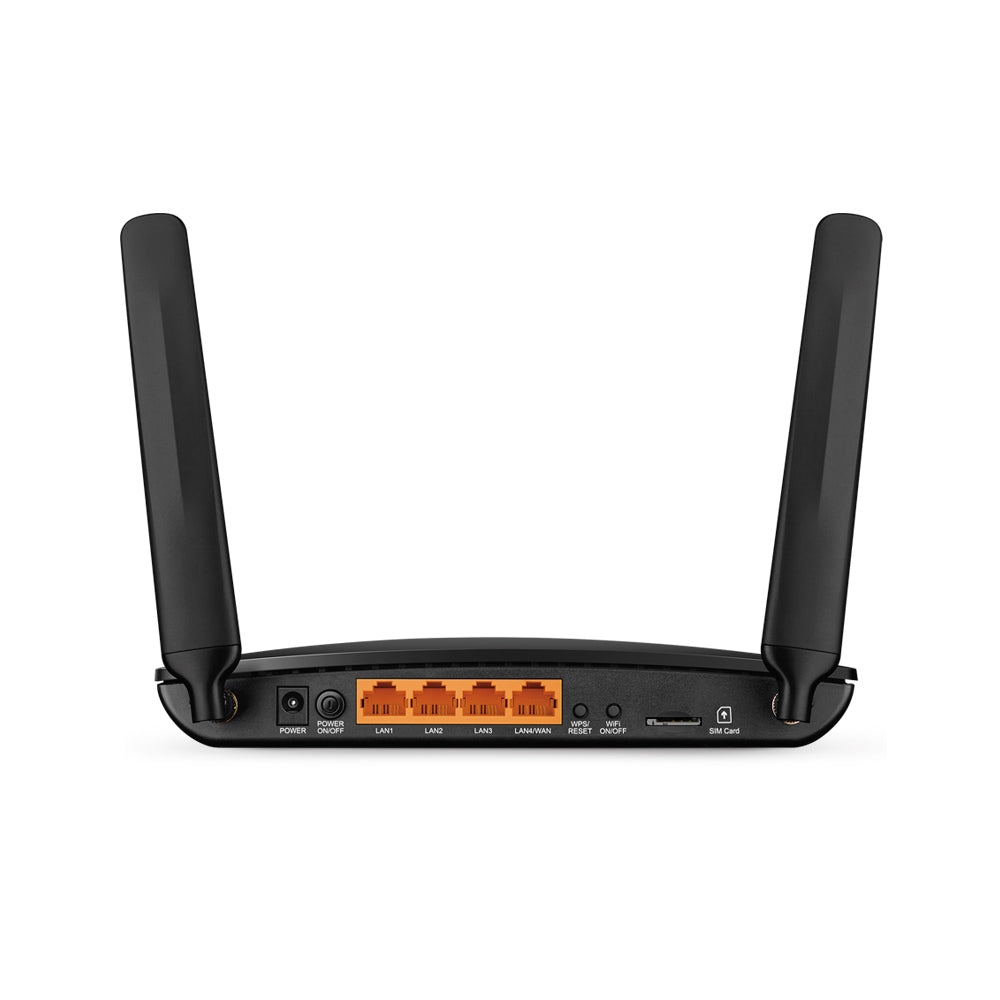 TP-Link TL-MR150 router wireless Fast Ethernet Banda singola (2.4 GHz) 4G Nero